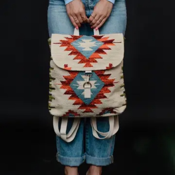 NWT Aztec Southwestern  Backpack - Picture 2 of 4